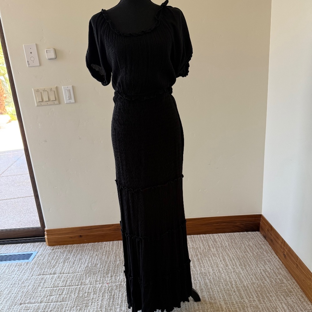 Willow and Root Gauze Maxi Dress